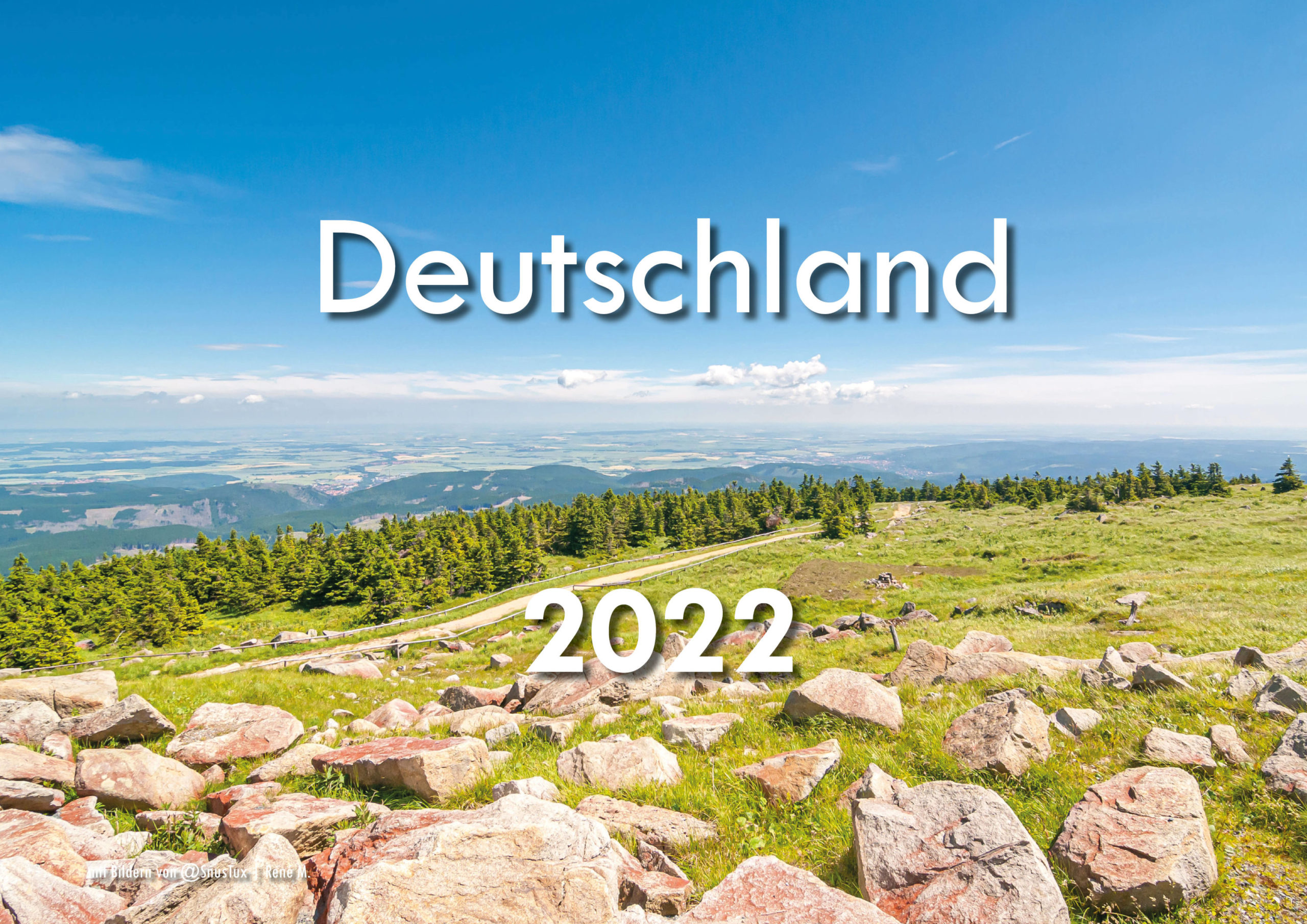In 12 Bildern durch Deutschland – mein Kalender für 2022