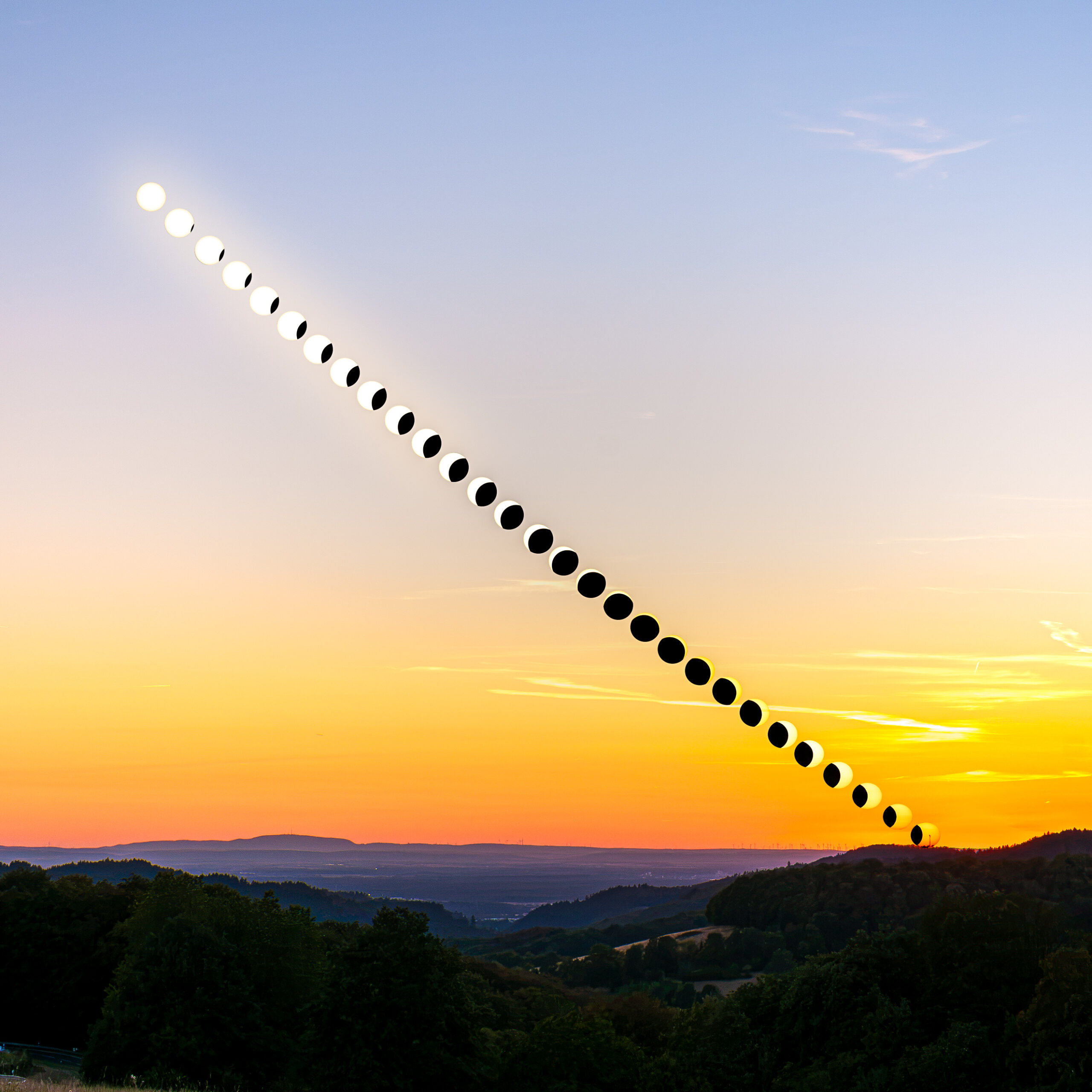 20260812 – Eine Sonnenfinsternis am Abend